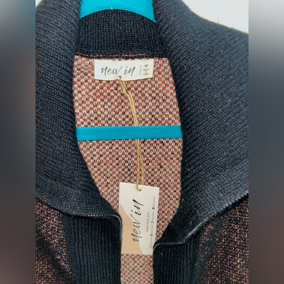 NWT- Azetic BOHO Zip-Up Sweater Jacket by NEW IN….., - Picture 9 of 10